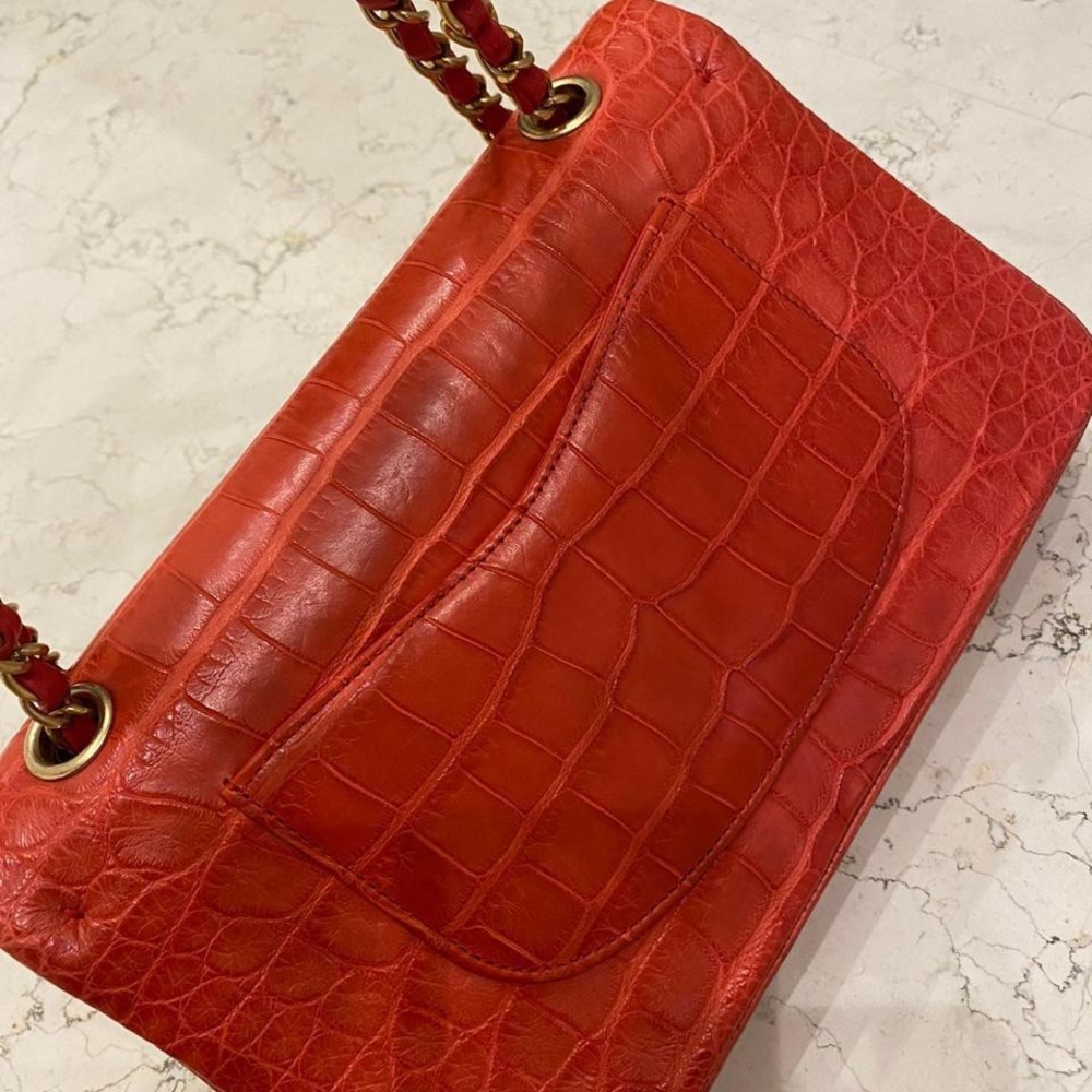 Chanel Crocodile Classic medium bag with GHW - Picture 7 of 15